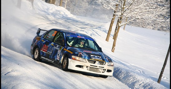 Testy Andreasa Aignera przed Rajdem Monte Carlo 2011 w obiektywie Mateusza Banasia