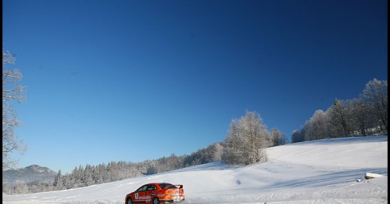 Testy Andreasa Aignera przed Rajdem Monte Carlo 2011 w obiektywie Mateusza Banasia