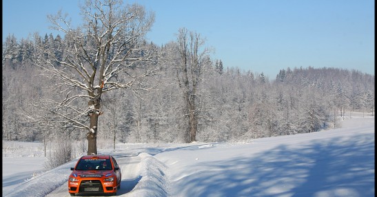 Testy Andreasa Aignera przed Rajdem Monte Carlo 2011 w obiektywie Mateusza Banasia