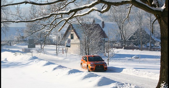 Testy Andreasa Aignera przed Rajdem Monte Carlo 2011 w obiektywie Mateusza Banasia