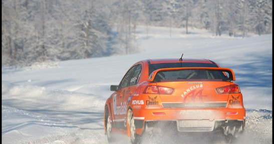 Testy Andreasa Aignera przed Rajdem Monte Carlo 2011 w obiektywie Mateusza Banasia