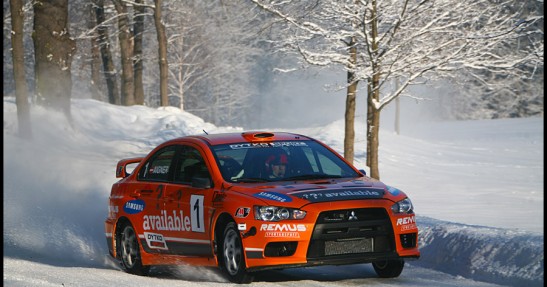 Testy Andreasa Aignera przed Rajdem Monte Carlo 2011 w obiektywie Mateusza Banasia