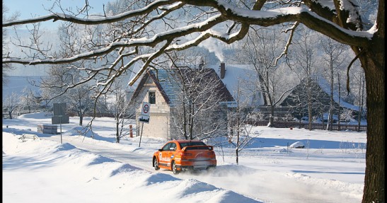 Testy Andreasa Aignera przed Rajdem Monte Carlo 2011 w obiektywie Mateusza Banasia
