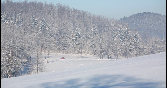 Testy Andreasa Aignera przed Rajdem Monte Carlo 2011 w obiektywie Mateusza Banasia