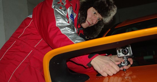 Testy Andreasa Aignera przed Rajdem Monte Carlo 2011 w obiektywie Ewy Manasterskiej