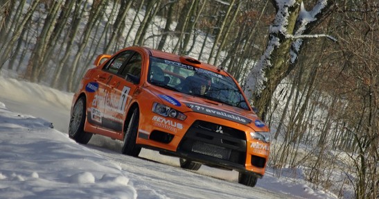 Testy Andreasa Aignera przed Rajdem Monte Carlo 2011 w obiektywie Ewy Manasterskiej