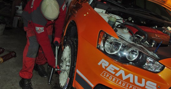 Testy Andreasa Aignera przed Rajdem Monte Carlo 2011 w obiektywie Ewy Manasterskiej