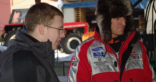 Testy Andreasa Aignera przed Rajdem Monte Carlo 2011 w obiektywie Ewy Manasterskiej