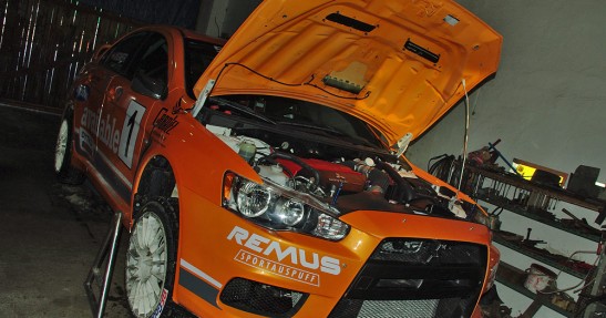 Testy Andreasa Aignera przed Rajdem Monte Carlo 2011 w obiektywie Ewy Manasterskiej