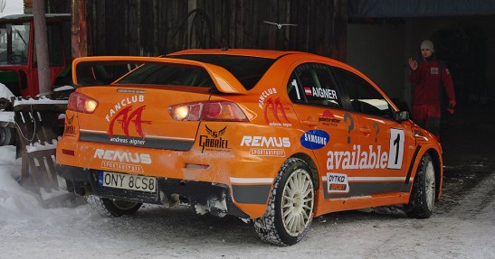 Testy Andreasa Aignera przed Rajdem Monte Carlo 2011 w obiektywie Ewy Manasterskiej