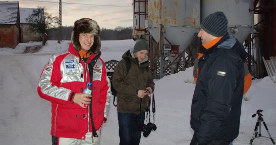 Testy Andreasa Aignera przed Rajdem Monte Carlo 2011 w obiektywie Ewy Manasterskiej