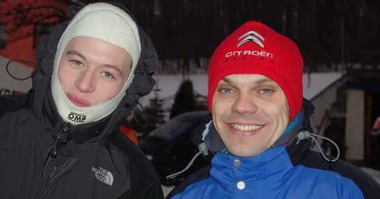 Testy Andreasa Aignera przed Rajdem Monte Carlo 2011 w obiektywie Ewy Manasterskiej