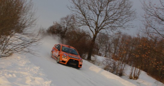 Testy Andreasa Aignera przed Rajdem Monte Carlo 2011 w obiektywie Ewy Manasterskiej