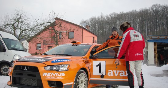 Testy Andreasa Aignera przed Rajdem Monte Carlo 2011 w obiektywie Ewy Manasterskiej