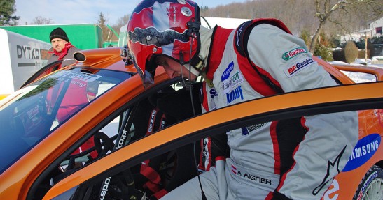 Testy Andreasa Aignera przed Rajdem Monte Carlo 2011 w obiektywie Ewy Manasterskiej