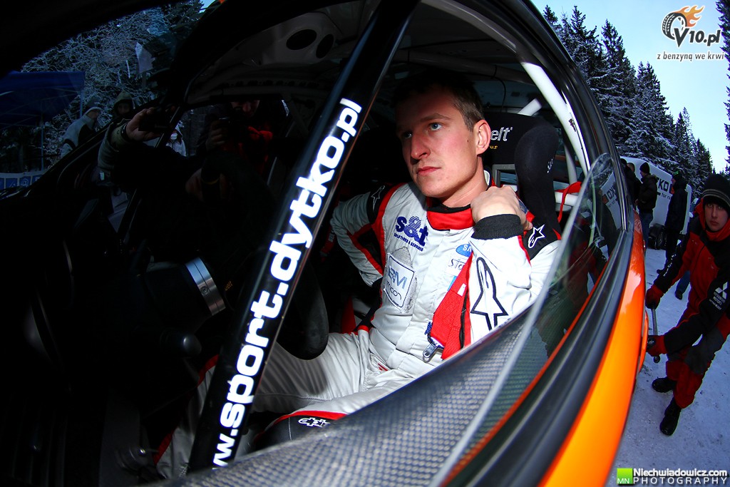 Testy Andreasa Aignera przed Rajdem Monte Carlo 2011 w obiektywie Macieja Niechwiadowicza