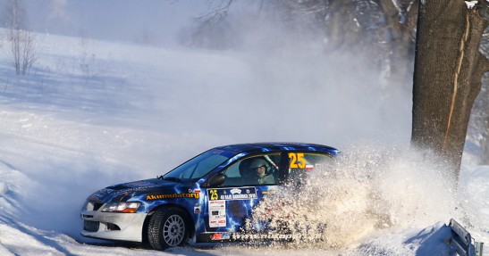 Testy Andreasa Aignera przed Rajdem Monte Carlo 2011 w obiektywie Macieja Niechwiadowicza
