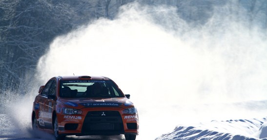 Testy Andreasa Aignera przed Rajdem Monte Carlo 2011 w obiektywie Macieja Niechwiadowicza