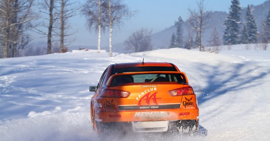 Testy Andreasa Aignera przed Rajdem Monte Carlo 2011 w obiektywie Macieja Niechwiadowicza