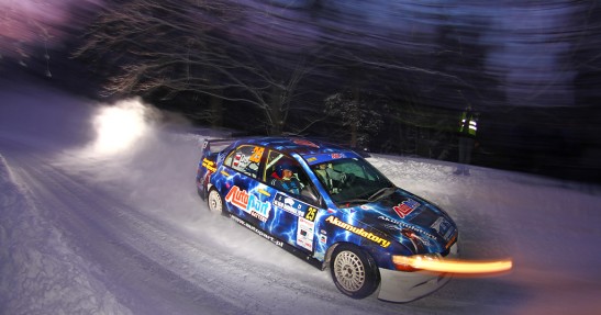 Testy Andreasa Aignera przed Rajdem Monte Carlo 2011 w obiektywie Macieja Niechwiadowicza