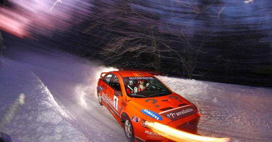 Testy Andreasa Aignera przed Rajdem Monte Carlo 2011 w obiektywie Macieja Niechwiadowicza