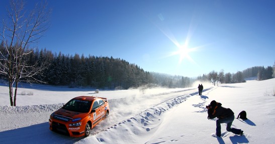 Testy Andreasa Aignera przed Rajdem Monte Carlo 2011 w obiektywie Macieja Niechwiadowicza