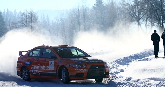 Testy Andreasa Aignera przed Rajdem Monte Carlo 2011 w obiektywie Macieja Niechwiadowicza