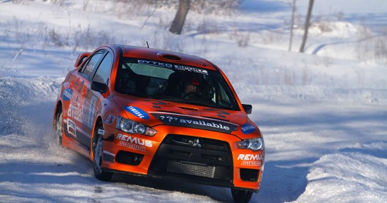 Testy Andreasa Aignera przed Rajdem Monte Carlo 2011 w obiektywie Macieja Niechwiadowicza