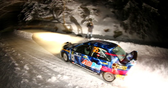 Testy Andreasa Aignera przed Rajdem Monte Carlo 2011 w obiektywie Macieja Niechwiadowicza