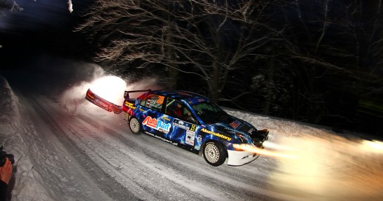 Testy Andreasa Aignera przed Rajdem Monte Carlo 2011 w obiektywie Macieja Niechwiadowicza