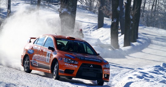 Testy Andreasa Aignera przed Rajdem Monte Carlo 2011 w obiektywie Macieja Niechwiadowicza