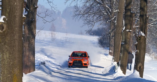 Testy Andreasa Aignera przed Rajdem Monte Carlo 2011 w obiektywie Macieja Niechwiadowicza