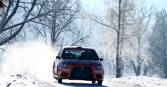 Testy Andreasa Aignera przed Rajdem Monte Carlo 2011 w obiektywie Macieja Niechwiadowicza