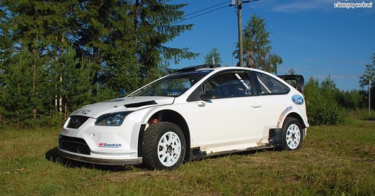 Ford Focus 07 WRC - testy w Finlandii
