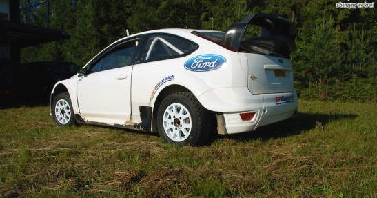 Ford Focus 07 WRC - testy w Finlandii