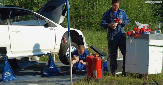 Ford Focus 07 WRC - testy w Finlandii
