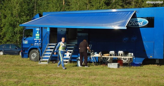 Ford Focus 07 WRC - testy w Finlandii