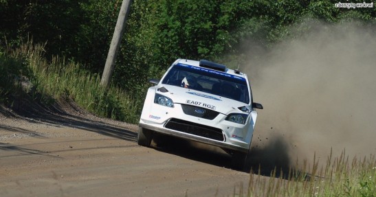 Ford Focus 07 WRC - testy w Finlandii