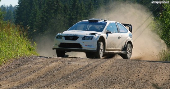 Ford Focus 07 WRC - testy w Finlandii