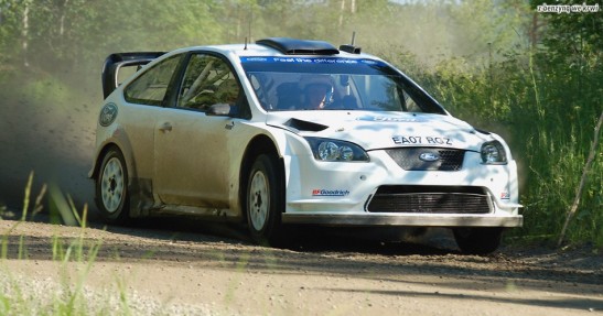 Ford Focus 07 WRC - testy w Finlandii