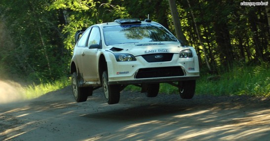 Ford Focus 07 WRC - testy w Finlandii