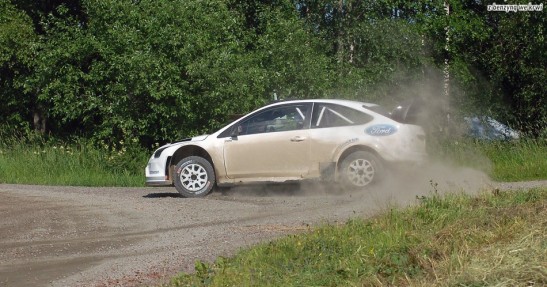 Ford Focus 07 WRC - testy w Finlandii