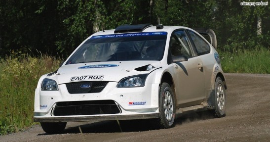 Ford Focus 07 WRC - testy w Finlandii