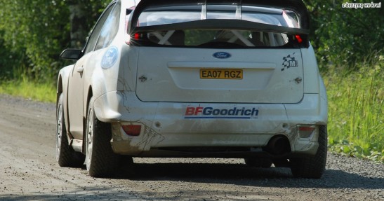 Ford Focus 07 WRC - testy w Finlandii