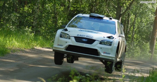 Ford Focus 07 WRC - testy w Finlandii