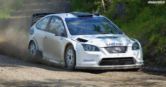 Ford Focus 07 WRC - testy w Finlandii