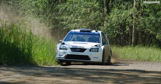 Ford Focus 07 WRC - testy w Finlandii