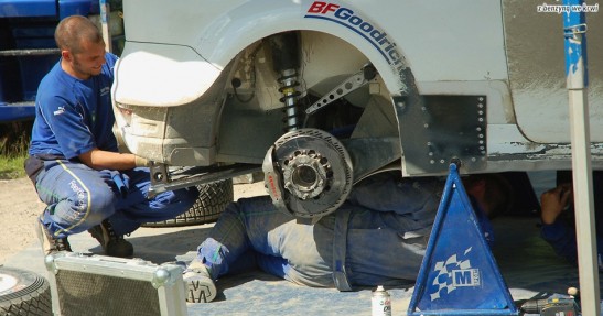Ford Focus 07 WRC - testy w Finlandii