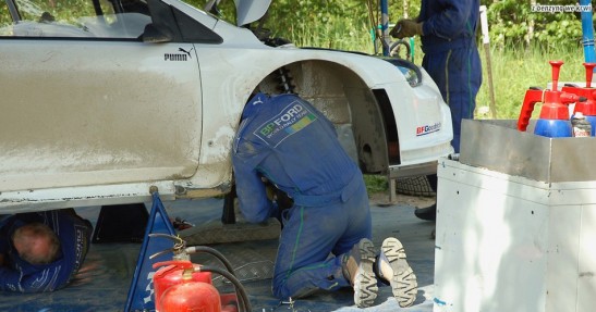 Ford Focus 07 WRC - testy w Finlandii