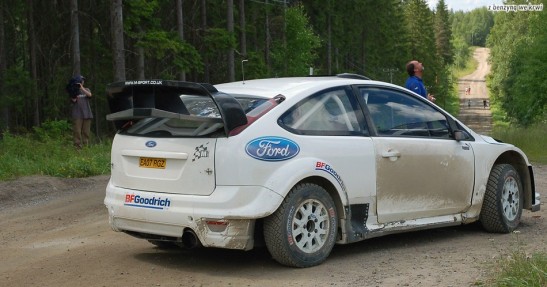 Ford Focus 07 WRC - testy w Finlandii